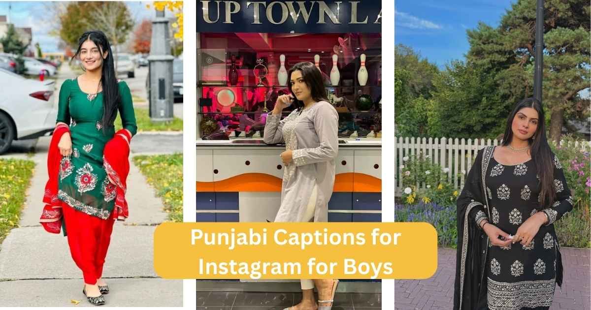 Punjabi Captions for Instagram for Boys