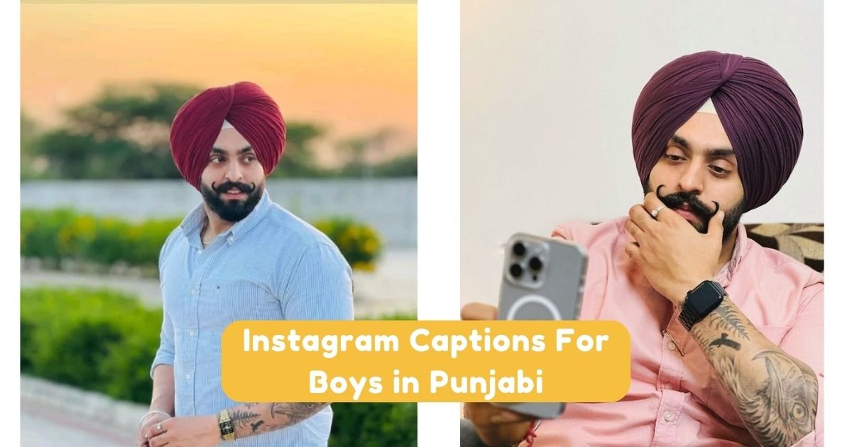 Instagram Captions For Boys in Punjabi