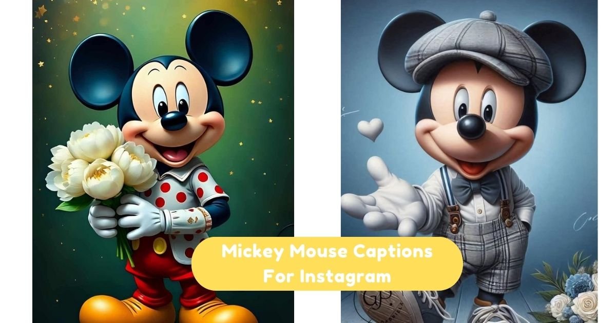 Mickey Mouse Captions For Instagram