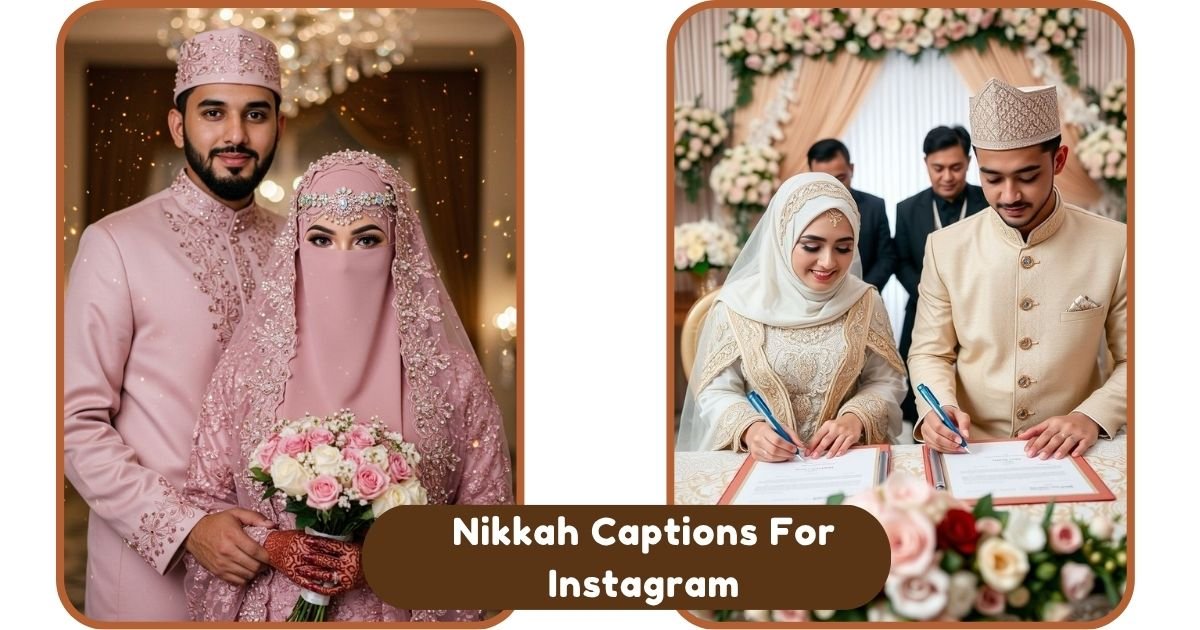 Nikkah Captions For Instagram