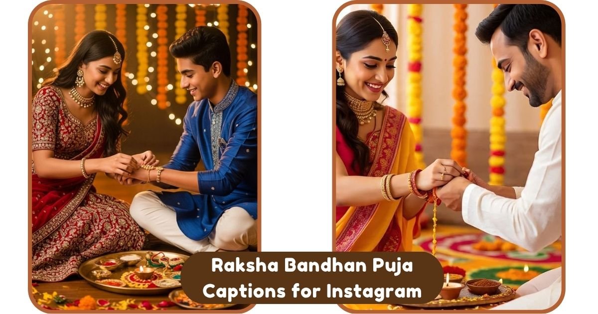 Raksha Bandhan Puja Captions for Instagram